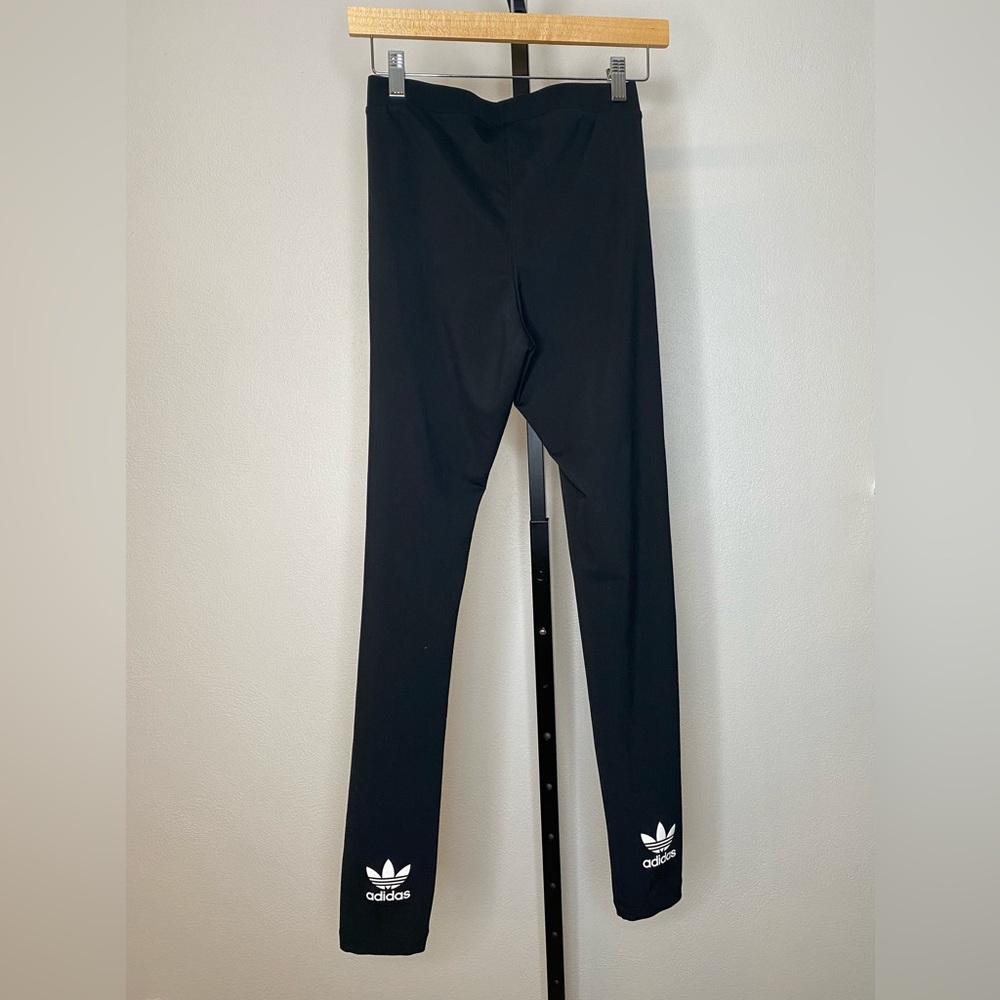 Adidas black leggings size Small